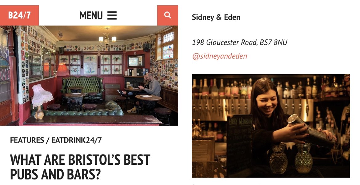 Sidney & Eden Bristol tweet media