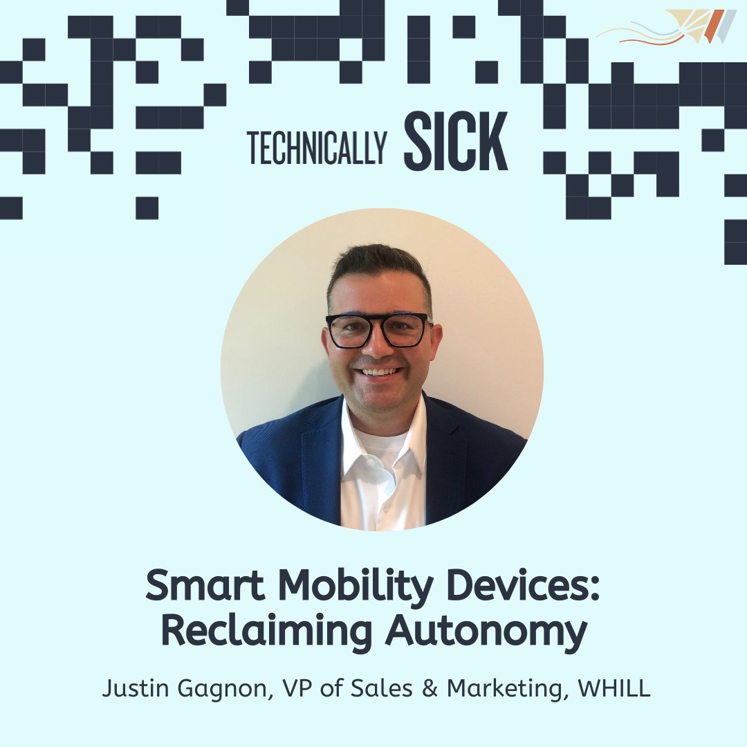 empowereduspod's tweet photo. Let's talk about #accessible mobility! 

Episode Two of #TechnicallySick is finally here and we're so excited about this one! 🎉

We're joined by Justin Gagnon, VP of Sales &amp; Marketing at @WHILL_US 

Tune in now: https://t.co/DKJUY6GogT https://t.co/dyh9d6HeRS