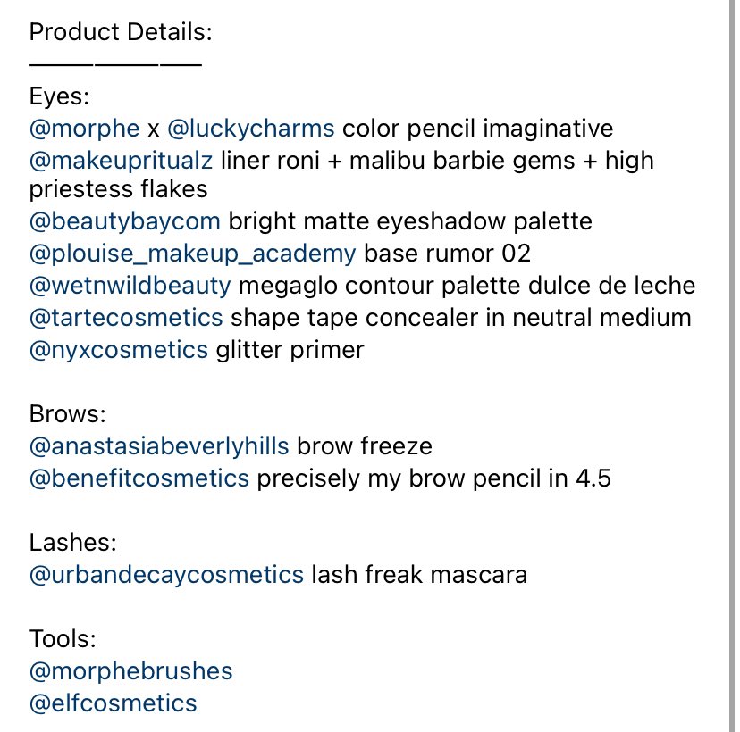 Please RETWEET if you like this 🥭

<a href="/MorpheBrushes/">Morphe</a> <a href="/LuckyCharms/">Lucky Charms</a> <a href="/makeupritualz/">Makeup Ritualz</a> <a href="/plouiseacademy/">PlouiseMakeupAcademy</a> <a href="/NYXCosmetics/">NYX Pro Makeup US</a> <a href="/wetnwildbeauty/">wet n wild beauty</a> <a href="/UrbanDecay/">Urban Decay</a> <a href="/ABHcosmetics/">Anastasia Beverly Hills</a> <a href="/BenefitBeauty/">Benefit Cosmetics US</a> <a href="/beautybay/">BEAUTY BAY</a> <a href="/tartecosmetics/">tarte cosmetics</a>