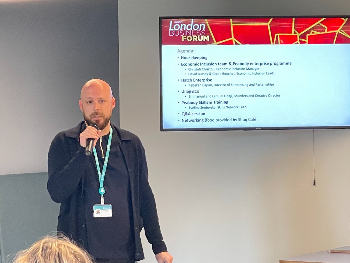 Thinkevents's tweet photo. Amazing launch event for Peabody - the South London Business Forum tonight - talking about the huge range of support available to new and growing businesses #bebizready #slbf https://t.co/gx7gB0lozK