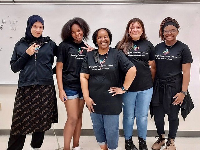 YWLAArnoldGirls's tweet photo. #YWLA students attended #AccelerateHER Physics STEM Camp taught by Design, Connect, Create to expand their understanding of #STEM and how it applies to everyday life.#gpisdstem #gpisd #ywpn #GirlsWhoCode @ywprep @grandprairieisd @gpisdstem @cteingpisd @DCC_Camps https://t.co/2JAO3uwhdV