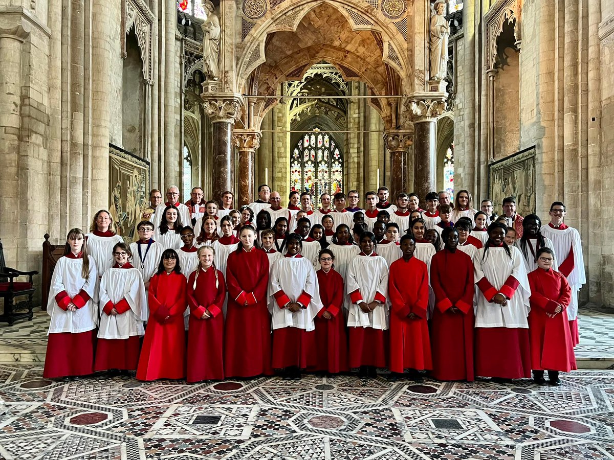 Peterborough Cathedral Choir tweet media