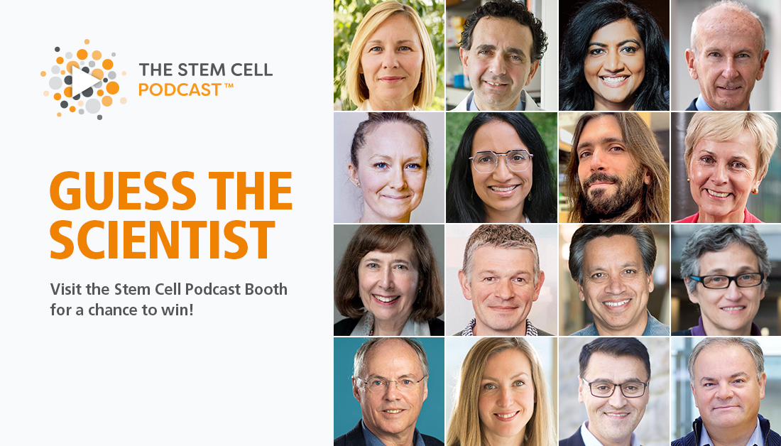 stemcellpodcast's tweet photo. Did you play our @ISSCR 'Guess the Scientist' game on Twitter last year?
We're stepping things up this year!
Starting Wednesday, drop by the #StemCellPodcast booth at #ISSCR2022 for a chance to win β¨real prizes!β¨ https://t.co/yp6WHkNVAz