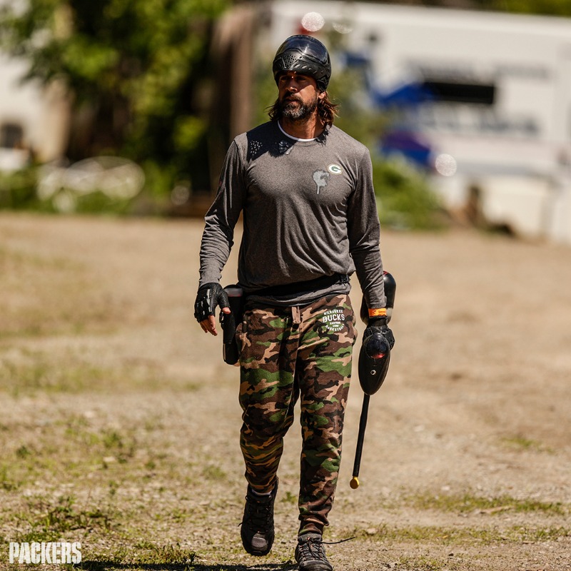 packers's tweet photo. Wrapped up minicamp with some paintball!

📸: https://t.co/1clAEPCy4b

#GoPackGo
