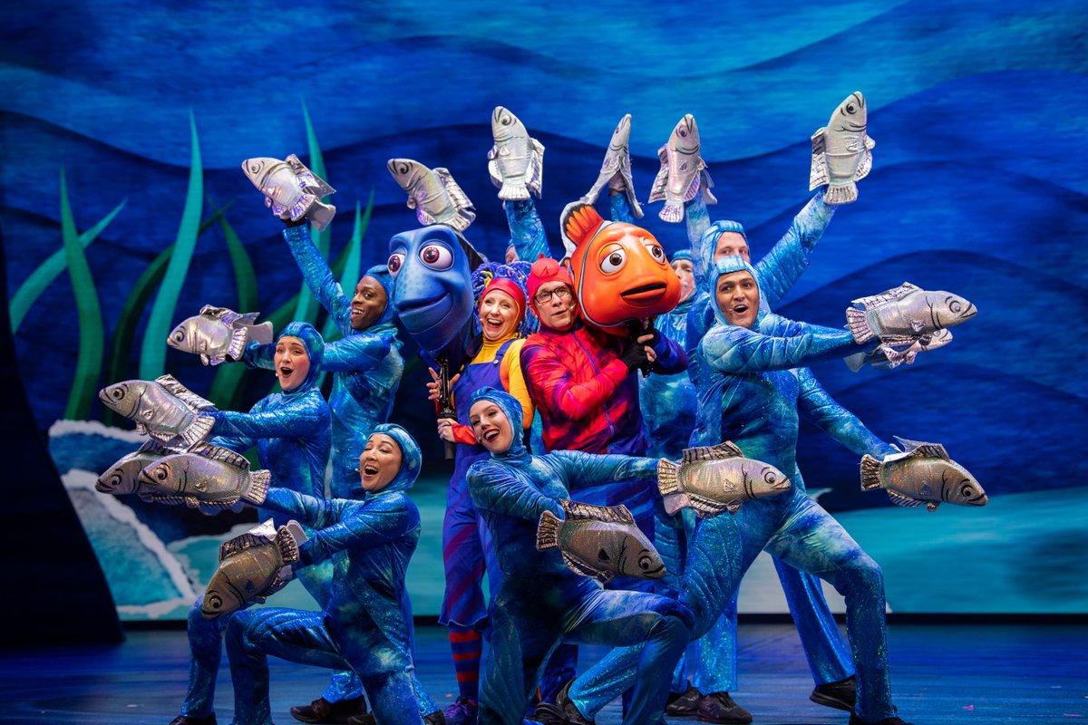 WaltDisneyWorld's tweet photo. The big blue world beckons once again as Finding Nemo: The Big Blue… and Beyond! opens today at #DisneyAnimalKingdom. 🐡🪸🌊 Dive into this reimagined stage show to discover the tale of Nemo and friends. https://t.co/KFqh28RMYO