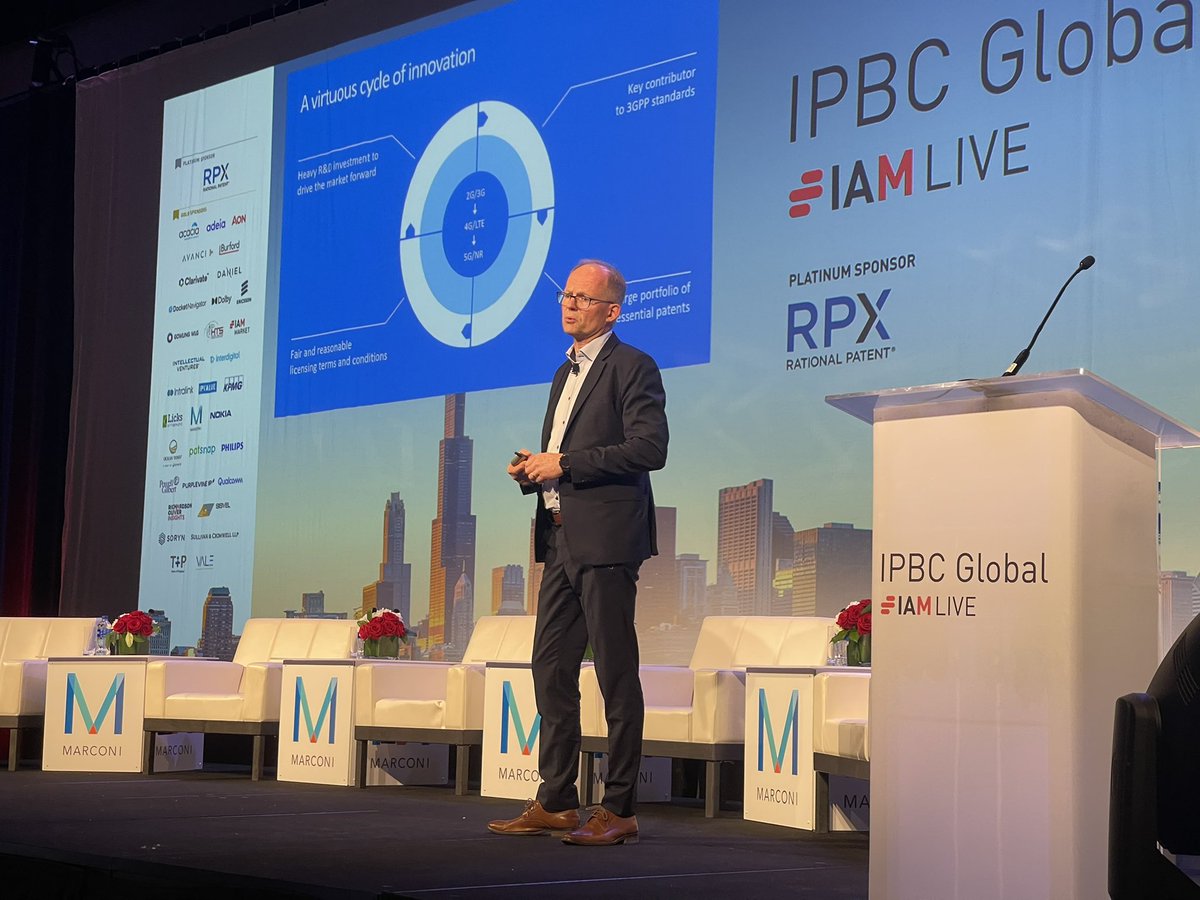 mathiashellman's tweet photo. Great start of IPBC Global with @EricssonLabs s Magnus Frodigh sharing the vision of the journey towards 5G and 6G. The future is around the corner. #IPBC2022 @ericsson https://t.co/idLjTF9OVH
