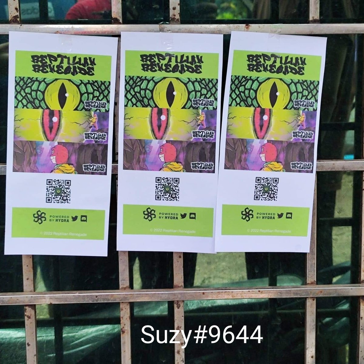 zHelY69's tweet photo. today I decided to spread some words about my favorite project in my town, made like 15 flyers with a qr code and posted them on bus stops and walls. I hope you will appreciate my efforts
#IRLLizzys
@ReptilianRenegg https://t.co/in7DUWJkbo