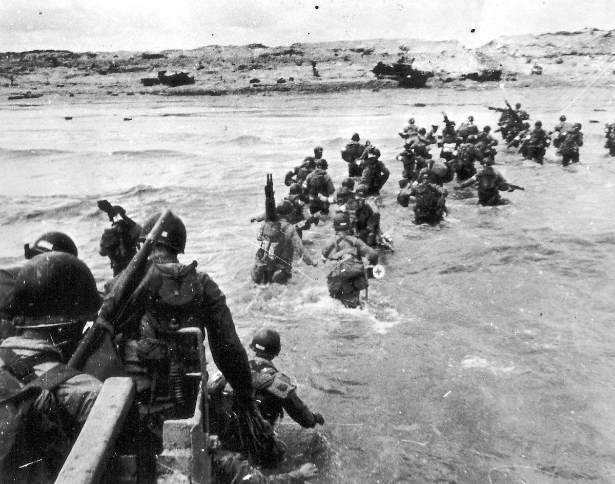 As a result, the defenses varied widely between beaches. At Utah Beach, the 4th infantry division landed and was engaged by what amounted to a German picket line. 21,000 troops were able to land with only 197 casualties! (9)