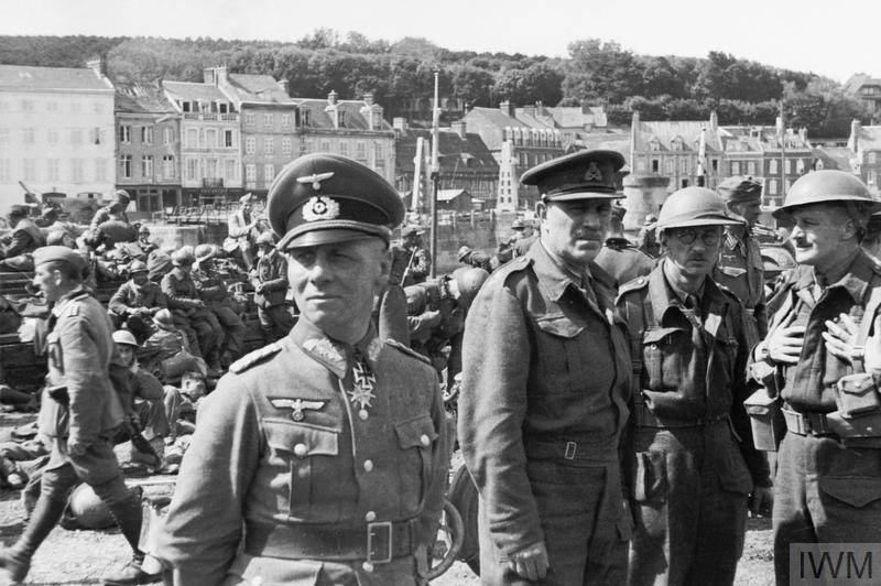 The Germans also had command difficulties - many commanders were traveling, and Rommel was famously on personal leave for his wife’s birthday. German command in France was in disarray and unable to coordinate a concerted counterattack. (17)