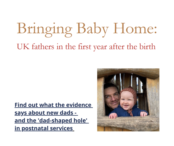 Compelling evidence from the <a href="/fatherhoodinst/">fatherhoodinst</a> and the <a href="/NuffieldTrust/">Nuffield Trust</a>  about why dads matter after the birth and what statutory services should be doing to become more father inclusive.