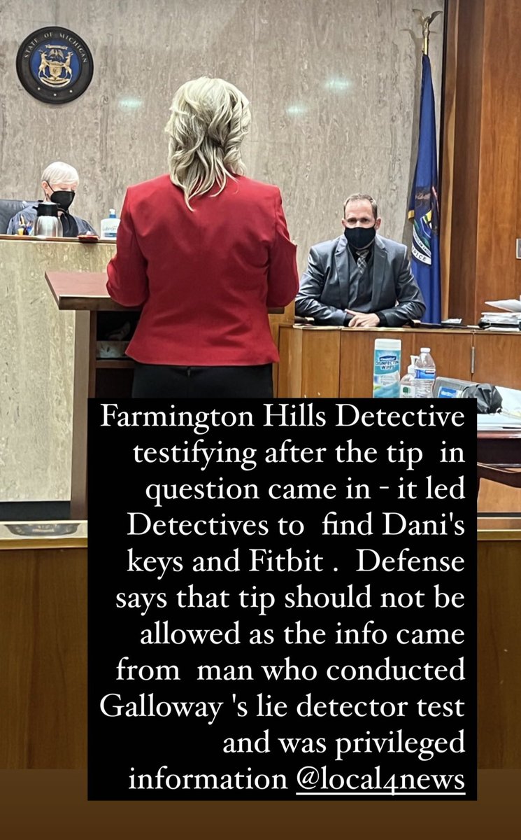 KarenDrewTV's tweet photo. What will the judge decide ? Will the tip that led to finding Dani Stislicki's belongings be allowed into the trial ? @Local4News #finddani https://t.co/gb6yg6J1rz