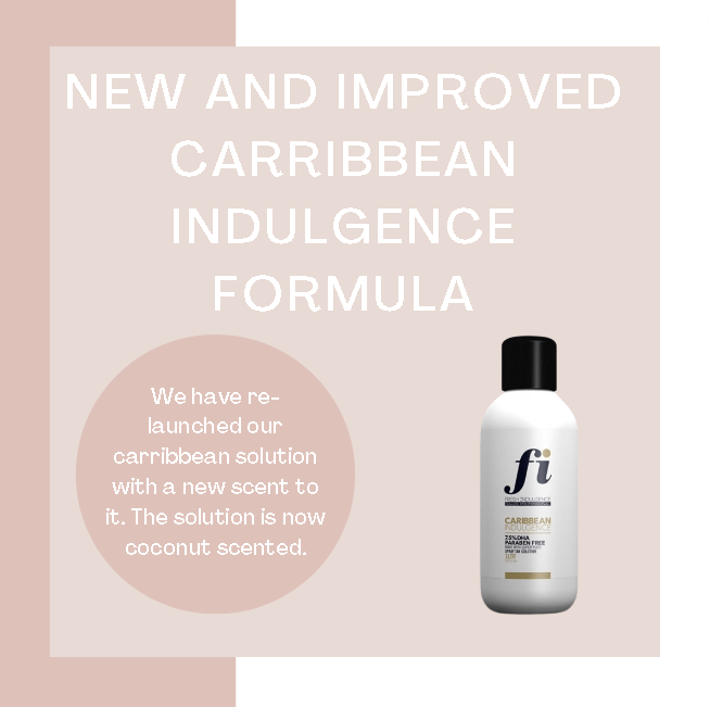 FreshIndulgTan's tweet photo. We have improved our carribbean range! The scent has changed to a tropical coconut scent. 
We can't wait for you to try it.
#spraytan #faketan #summer #noheat #new https://t.co/iY5yN28o8F