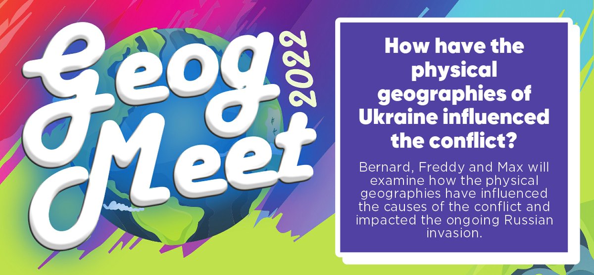 Two more excellent offerings coming up at next week's GeogMeet. See previous tweet for details...