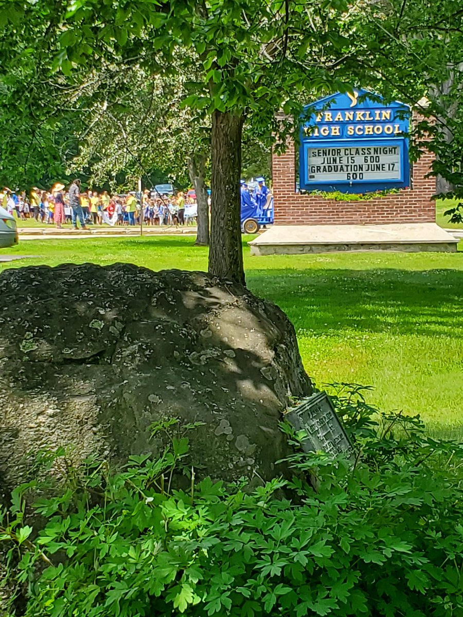 Class Day Parade in Franklin NH is amazing... literally the future of one community all together K-12.