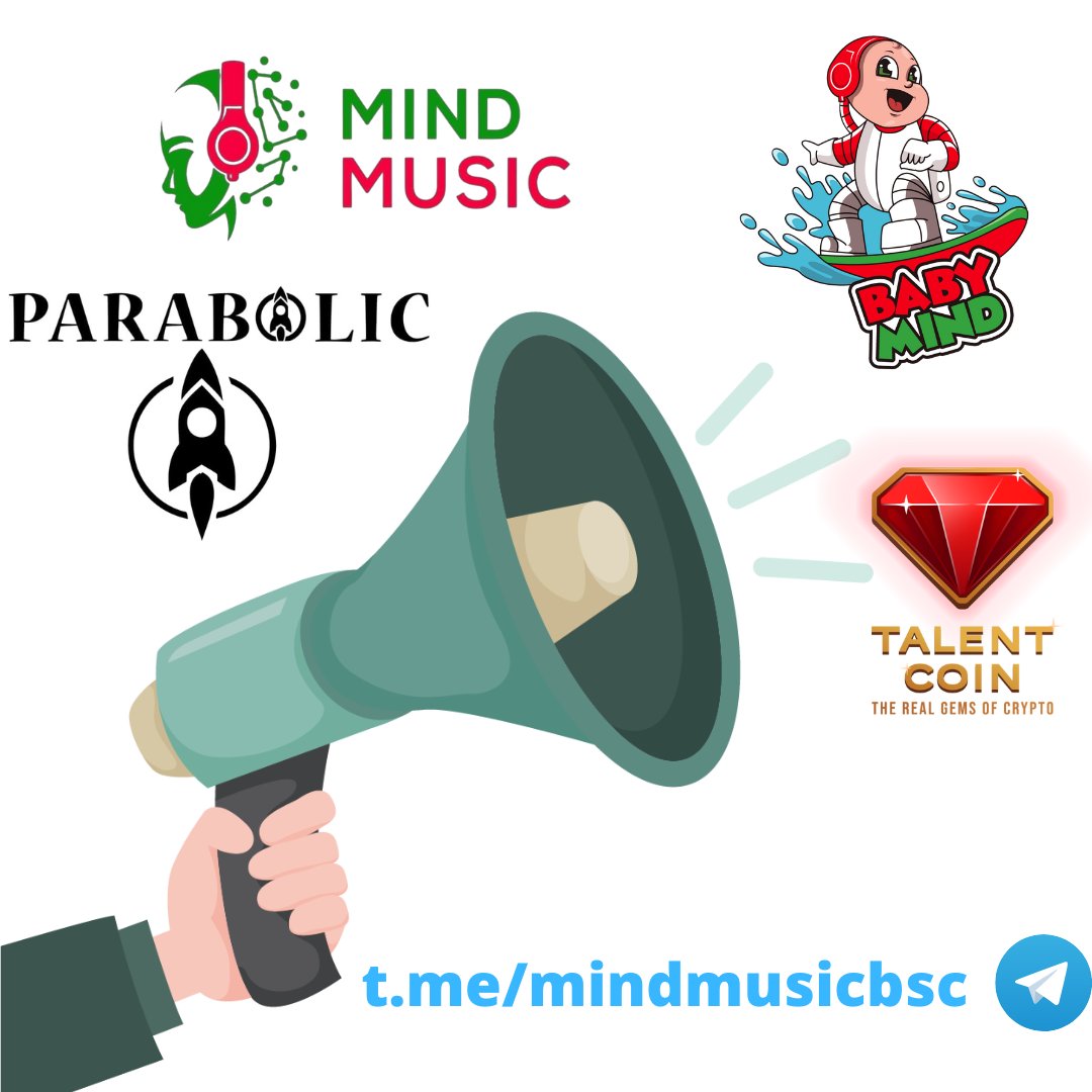 MindMusic_BSC's tweet photo. Lots of important updates in last nights AMA ๐ข
You can listen back over on the Talent-Verse ecosystem telegram chat ๐ค
https://t.co/aisEesW5XK
.
.
.
.
.
#MindMusic #MindRecords #BabyMind #NFT #TalentCoin #TalenVerse #Parabolic #ParabolicToken #Telegram #AMA https://t.co/WQfR5cszJu