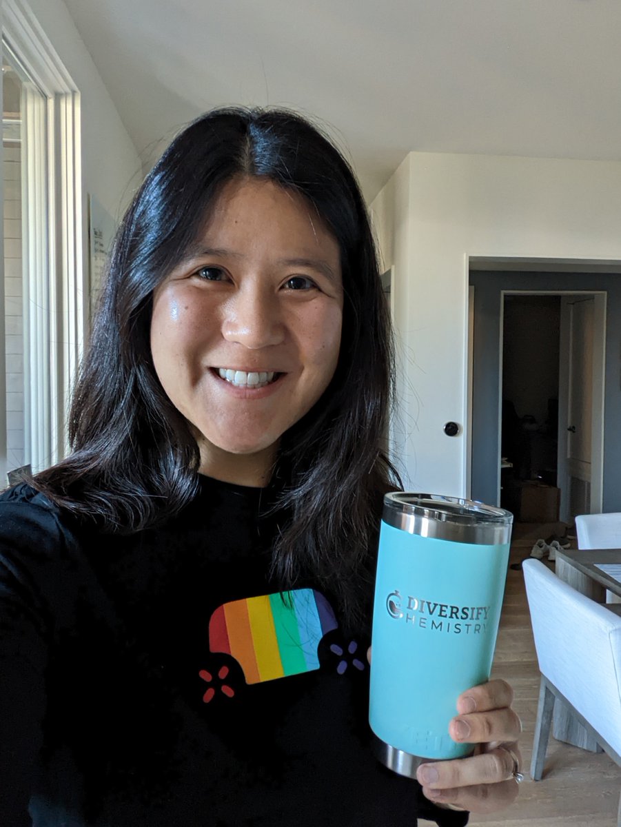 Starting the week right with fresh swag from @DiversifyChem -- thanks for the cool tumbler!! Learn more 👉 diversifychemistry.com