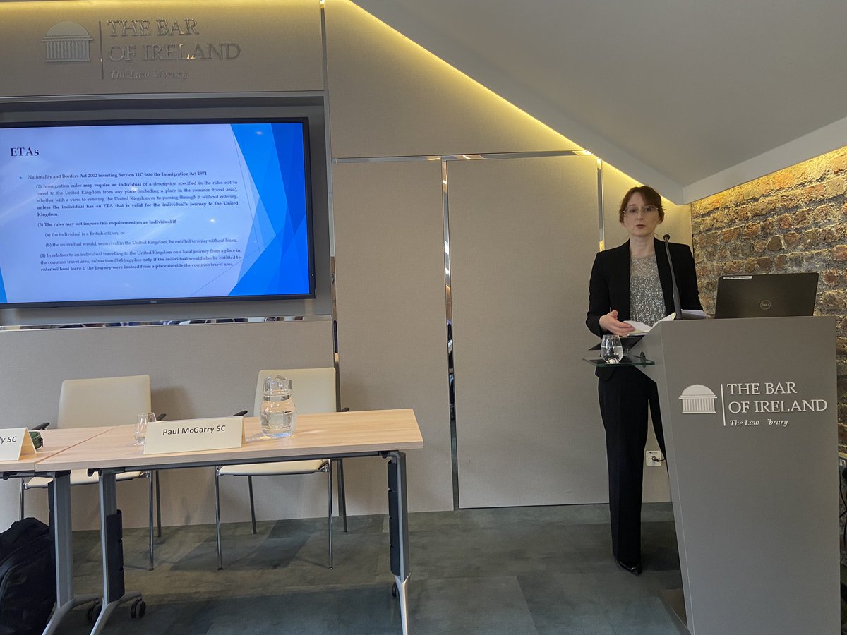 paulmcgarrysc's tweet photo. Catherine Donnelly SC presents on the TCA at the #euba seminar as part of #DIDW https://t.co/eocO3Ttmwb