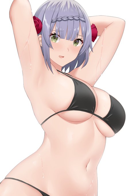 ノエル #ノエル #ノエル(原神) #GenshinImpact #原神 #水着  