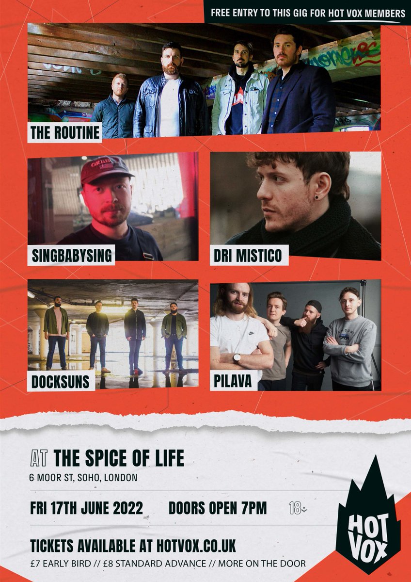 LISTEN LIVE PLAYLIST // THE ROUTINE Check out our LISTEN LIVE playlist featuring 'Too Many Times' by The Routine! Like what you hear? See @wearetheroutine LIVE at Spice of Life on Fri, 17th June! ARTICLE/PLAYLIST here: bit.ly/39ugq1j TICKETS here: bit.ly/3uiHOHt