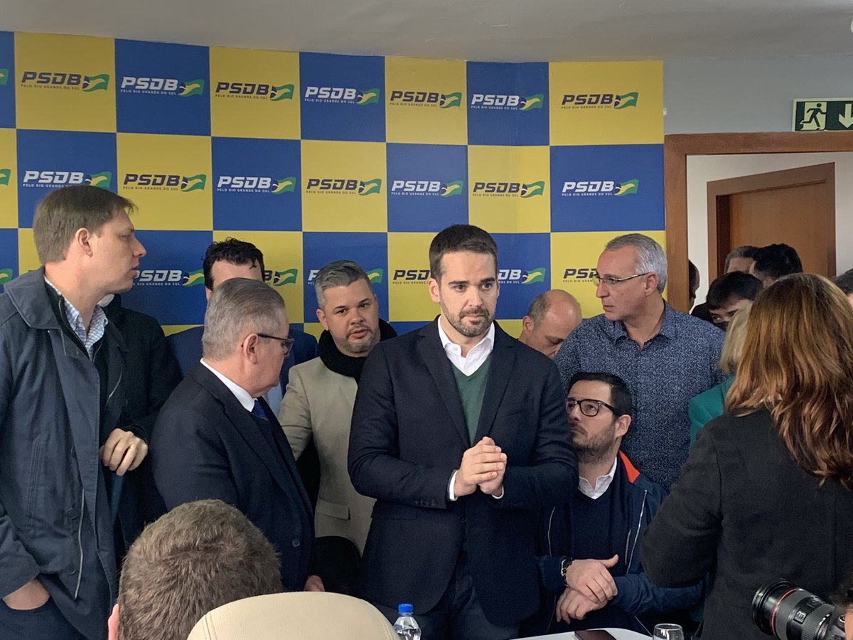 kellymatos's tweet photo. PSDB anuncia agora a pré-candidatura de Eduardo Leite ao governo do Rio Grande do Sul. https://t.co/Fo5QCgrtwS