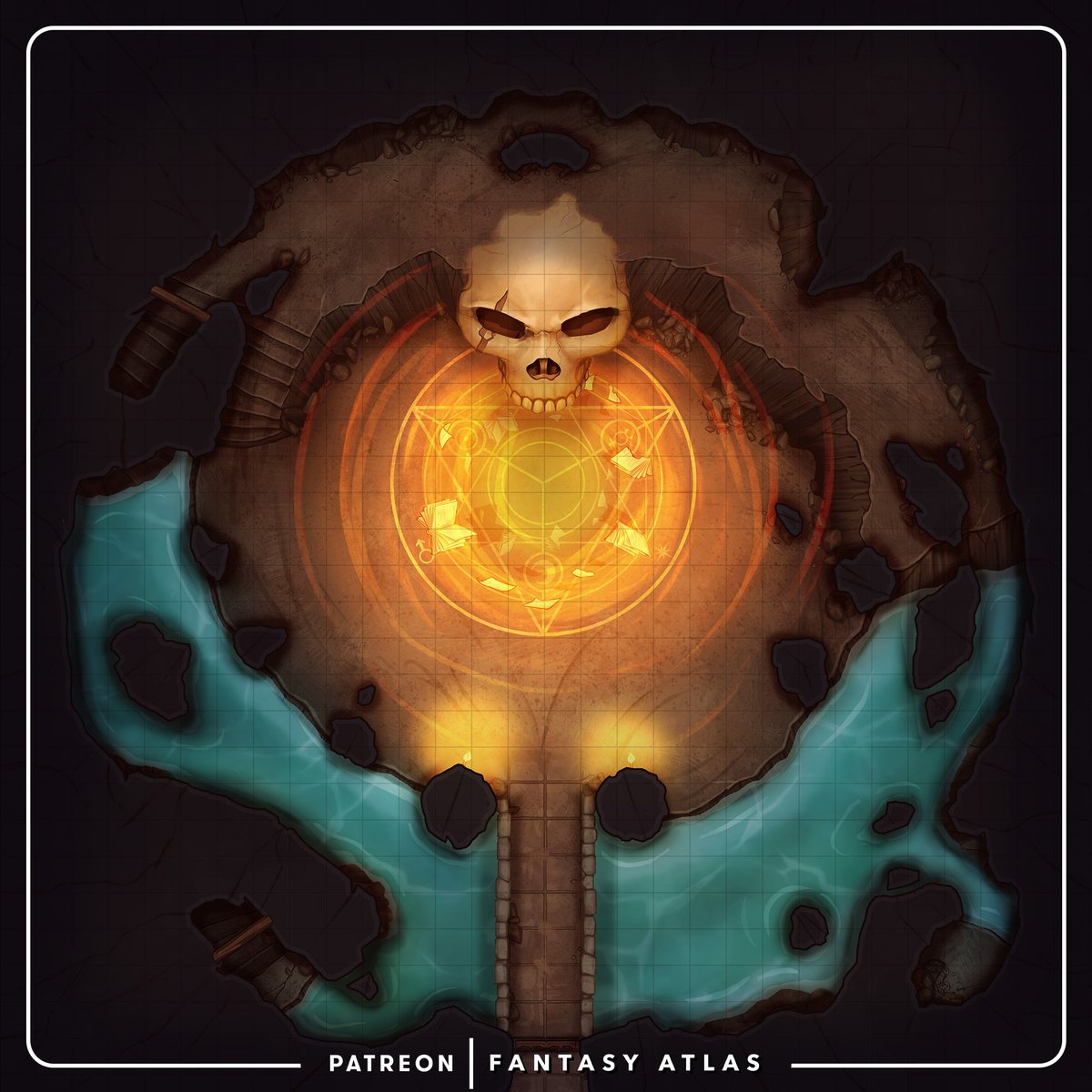 fantasyatlas's tweet image. It's been awhile folks but I thought it was long over due that I shared some of my more recent maps. Picking up where I left off this is one of the variations from my recent series of mine maps.

#DnD #ttrpg #roll20