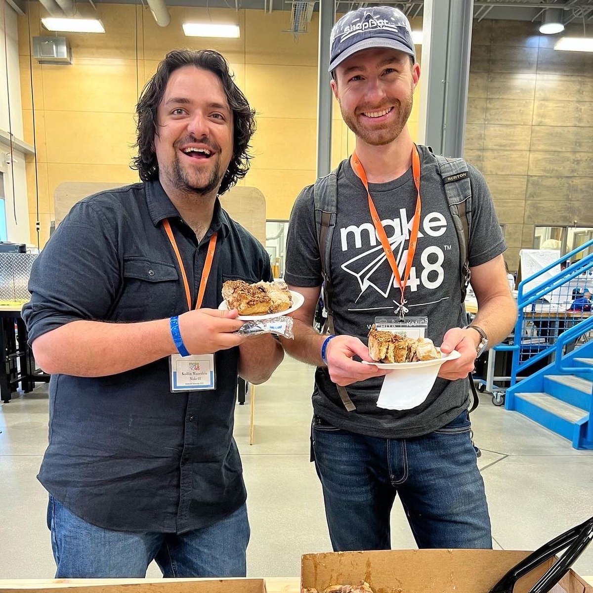 ShopBotTools's tweet photo. Looks like #ShopBot Engineer, Alex Hardison, had a fun and productive time as the #CNC Tool Tech @gomake48 Wichita! Congratulations to all of the participants, techs, and organizers. Until next time! 👋
#Make48 #Wichita #ToolTech #Engineer #Woodworker https://t.co/NPoVHLzz7a