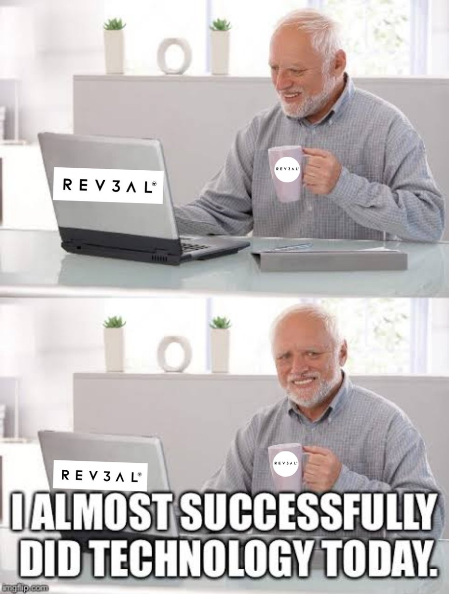 Saimoromoro's tweet image. My entry meme sir 🥰
@Rev3alTech
Hope you like it 🥰

#REV3AL #Memecontest