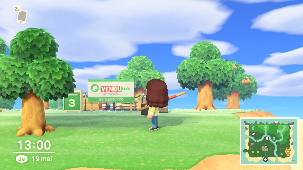 OceaneCrossing's tweet photo. les gars je ne me souviens plus, est ce que la parcelle  est habitee ou est ce zue je peux encore chercher un habitant? #AnimalCrossing #ACNH https://t.co/TZ0BBImW51