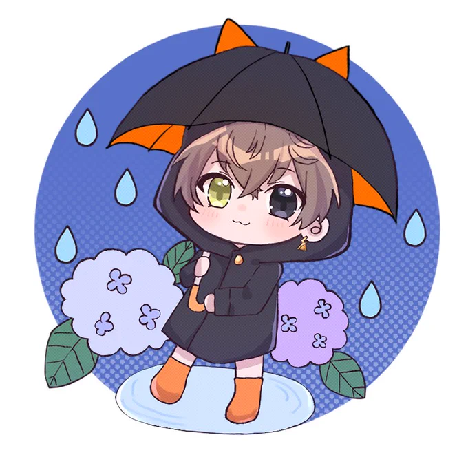 ☔️🐱🧡

#AlbanKnoxArt 