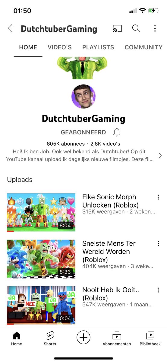 Dutchtuber tweet media