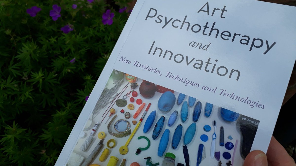 New co-edited book has materialised! Fascinating chapters from around the world on innovative #arttherapy. Available to pre-order from all the usual places... uk.jkp.com/products/art-p…