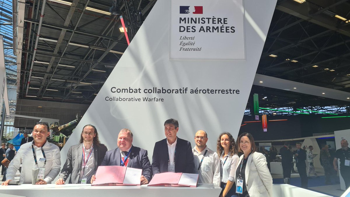 L'<a href="/Agence_ID/">Agence Innovation Défense</a> devient partenaire de la French Tech Méditerranée.🤝
Un partenariat visant à garantir la collaboration entre le Ministère des Armée et les startups de notre territoire. 
A cette occasion une délégation de startups  était présente au salon Eurosatory 🚀