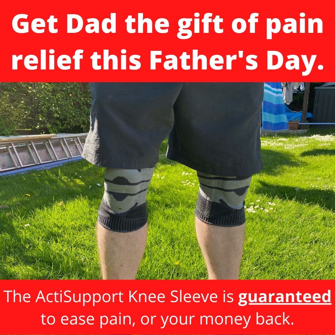actiflex's tweet photo. Does your Dad struggle with agonising knee pain?

Frustrated that he's no longer able to do the things he loves?

Get him the best possible Father's day gift - pain relief.

We GUARANTEE our sleeves will ease his knee pain, or your money back.

Shop Now: https://t.co/1Z3vX80Xzj https://t.co/HJXTtmmaUs