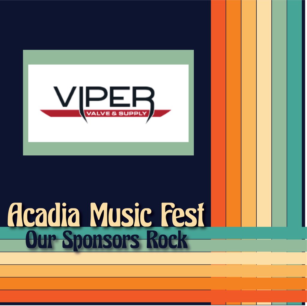 AcadiaMusicFest's tweet photo. Thank you to our sponsor Viper Valve, you guys ROCK 🎶🎶🎶 

#AMF22 #AcadiaMusicFest #Music #Festival #Sponors #OurSponsorsRock #Thibodaux #Louisiana https://t.co/cOwuALgIKP