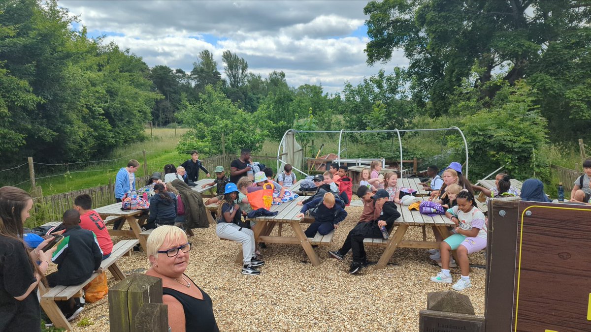 It’s year 5’s turn this week! They’ve arrived and begun their adventure <a href="/WoodhillSch/">Woodhill Primary School</a>