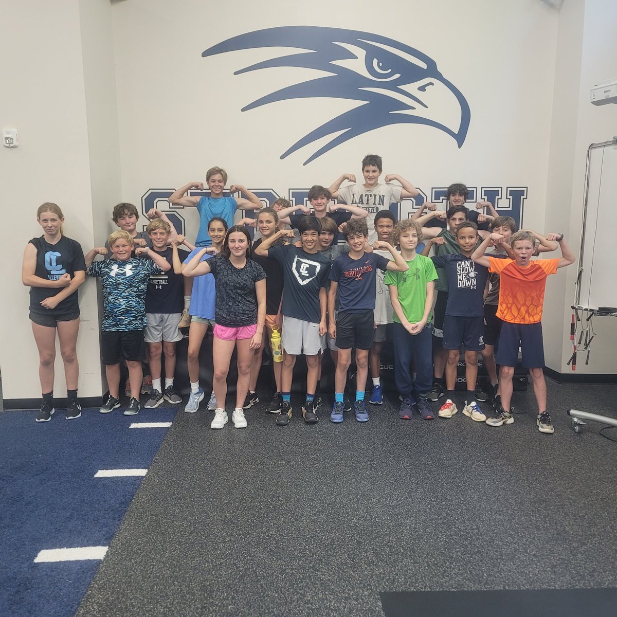 Some of our middle school kids are getting #LatinStrong this summer.