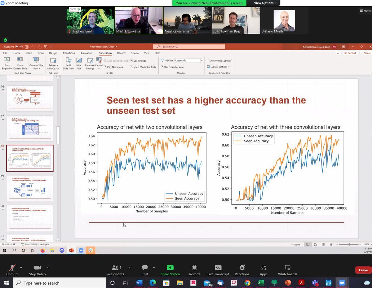 Congratulations to one of our trainees, Neal, who passed his Quals exam last week!!