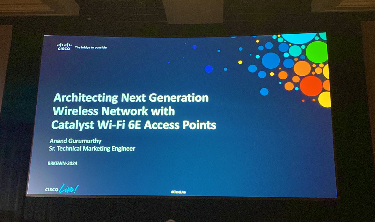 #CiscoLive Session 2