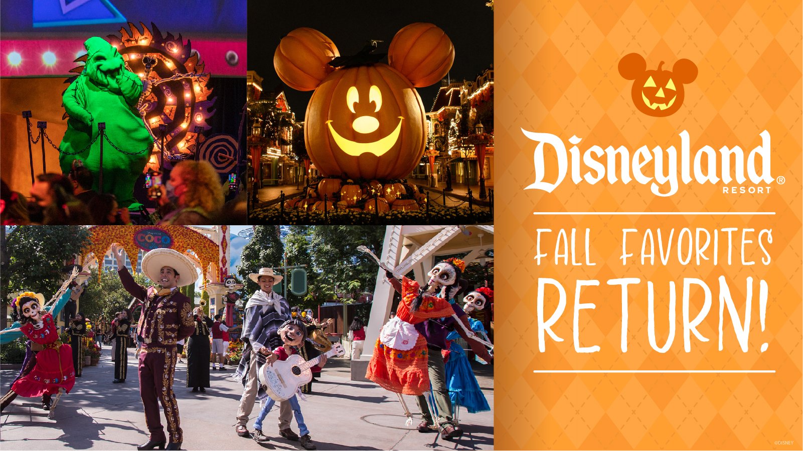Disneyland During Halloween 2022 Disney Parks On Twitter Disneyland Just Announced That Fall Favorites Are Returning This Year With Halloween Time Plaza De La Familia And Oogie Boogie Bash A Disney Halloween Party There