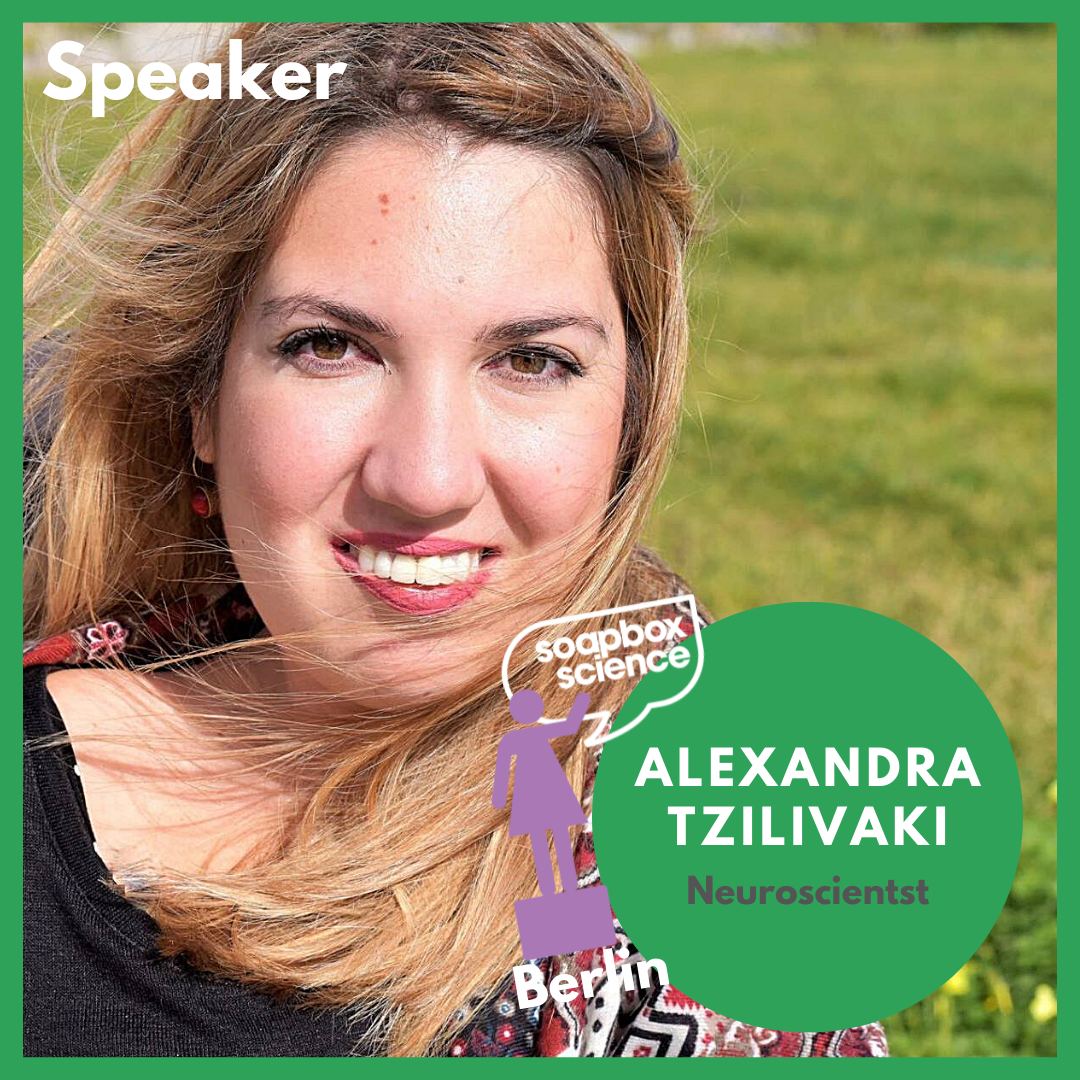 berlin_soapbox's tweet photo. Alexandra Tzlivaki's a #Neuroscience #PhD at @ChariteBerlin Medical School.
She's interested in understanding the role of inhibitory #neurons (called #interneurons) in our ability to #learn & remember. https://t.co/EW3BZAuUbp