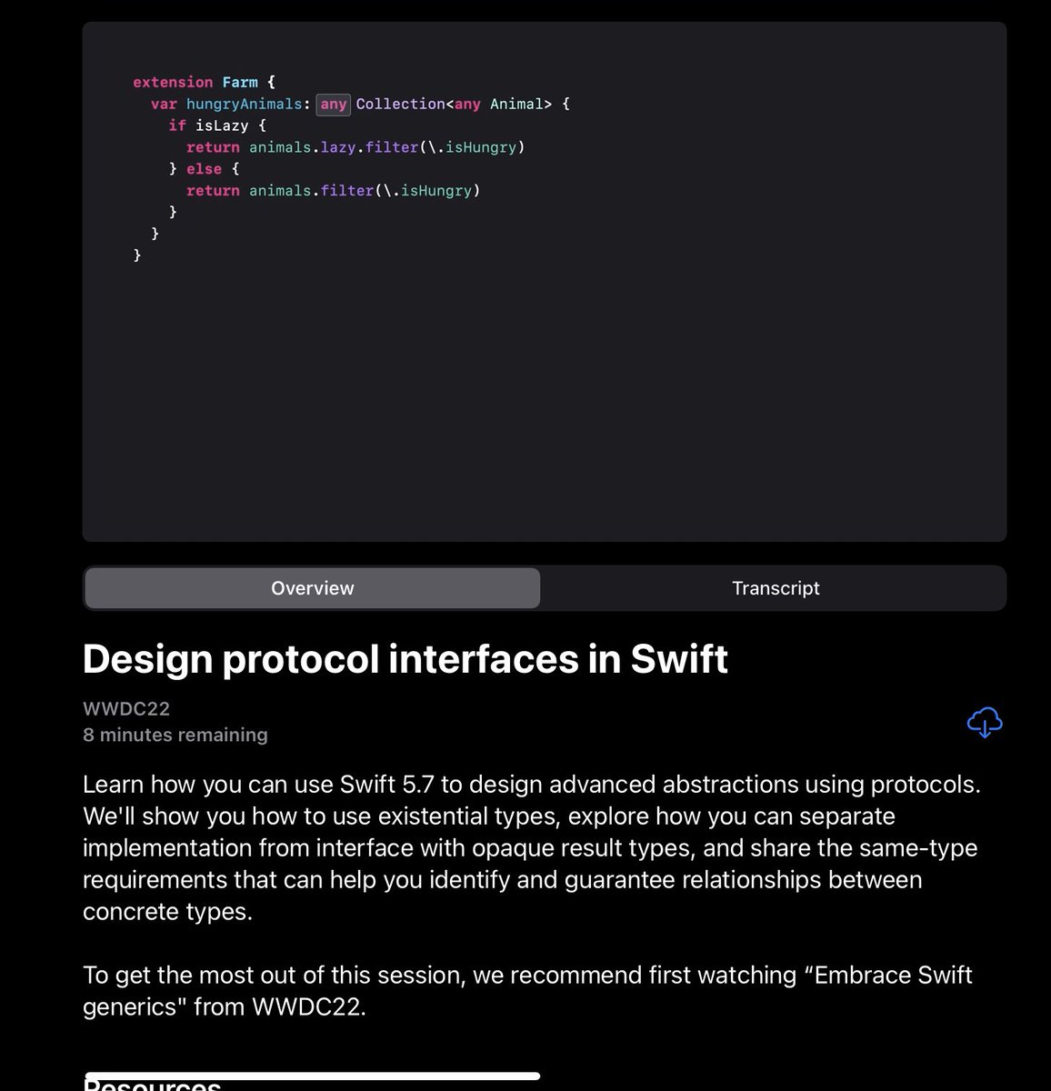 swiftandtips's tweet image. In any WWDC, there’s always a session that I need to watch at least twice to understand… here’s one of them 😅 developer.apple.com/wwdc22/110353