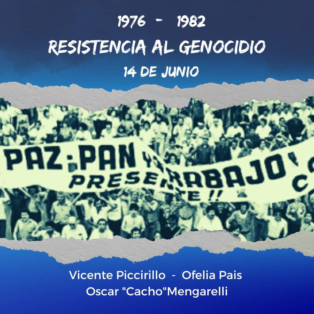 Mañana martes los y las esperamos para una nueva clase del curso de Historia del Movimiento Obrero de la Argentina, una aproximación desde lxs trabajadorxs. en la sede de Ate Lanus a partir de las 18hs para debatir junto a los protagonistas de la etapa de la Resistencia al