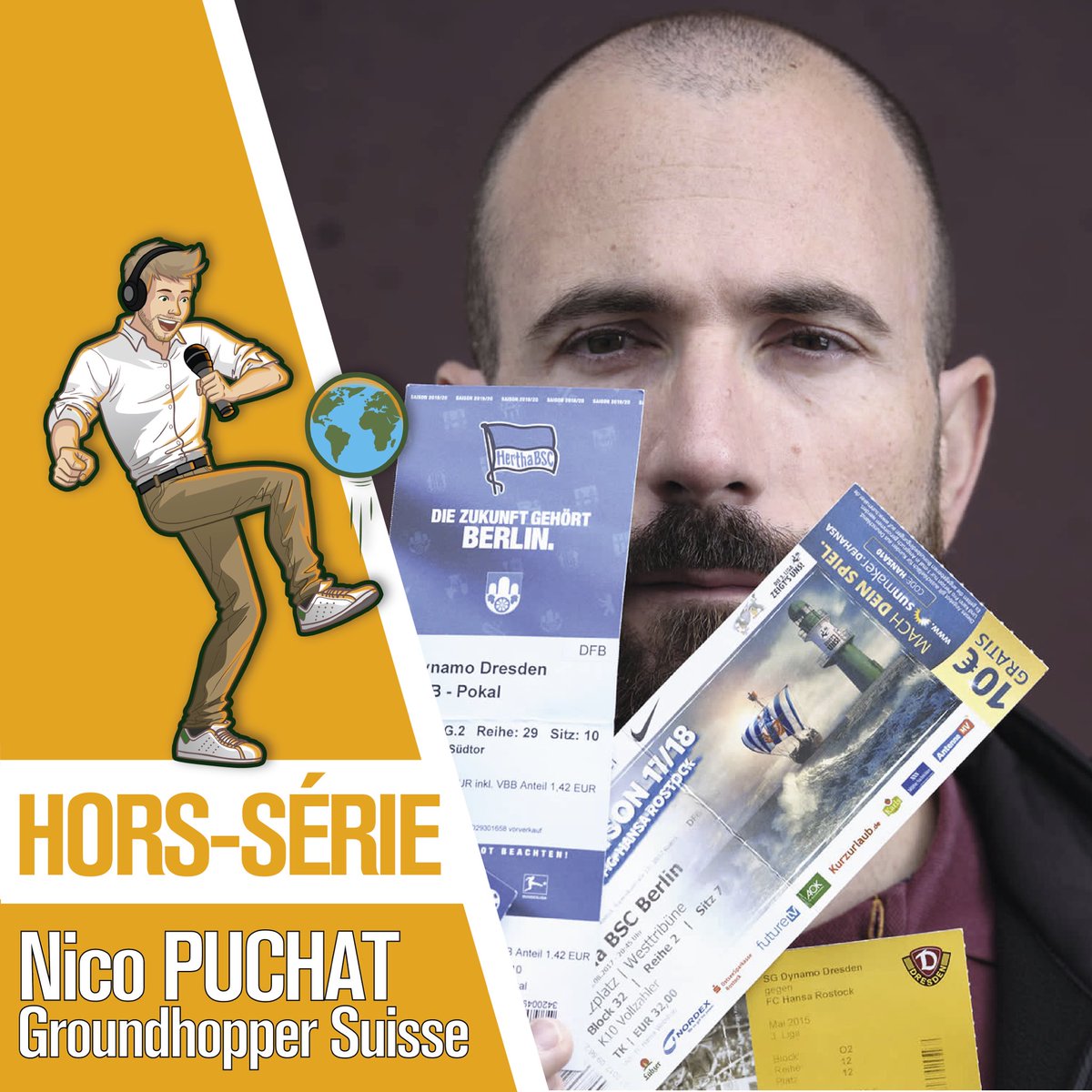 Nouvel épisode Hors-série !🎙⚽️✈️🇨🇭

Avec <a href="/NicoGrdhopper/">𝔑𝔦𝔠𝔬 𝔊𝔯𝔬𝔲𝔫𝔡𝔥𝔬𝔭𝔭𝔦𝔫𝔤 🇱🇻🏟</a> on parle de sa passion pour les ambiances de stades lui qui a vu + de 800 matchs, dans 380 stades dans 38 pays différents! 
#groundhopping 

👉smartlink.ausha.co/en-dehors-de-m…