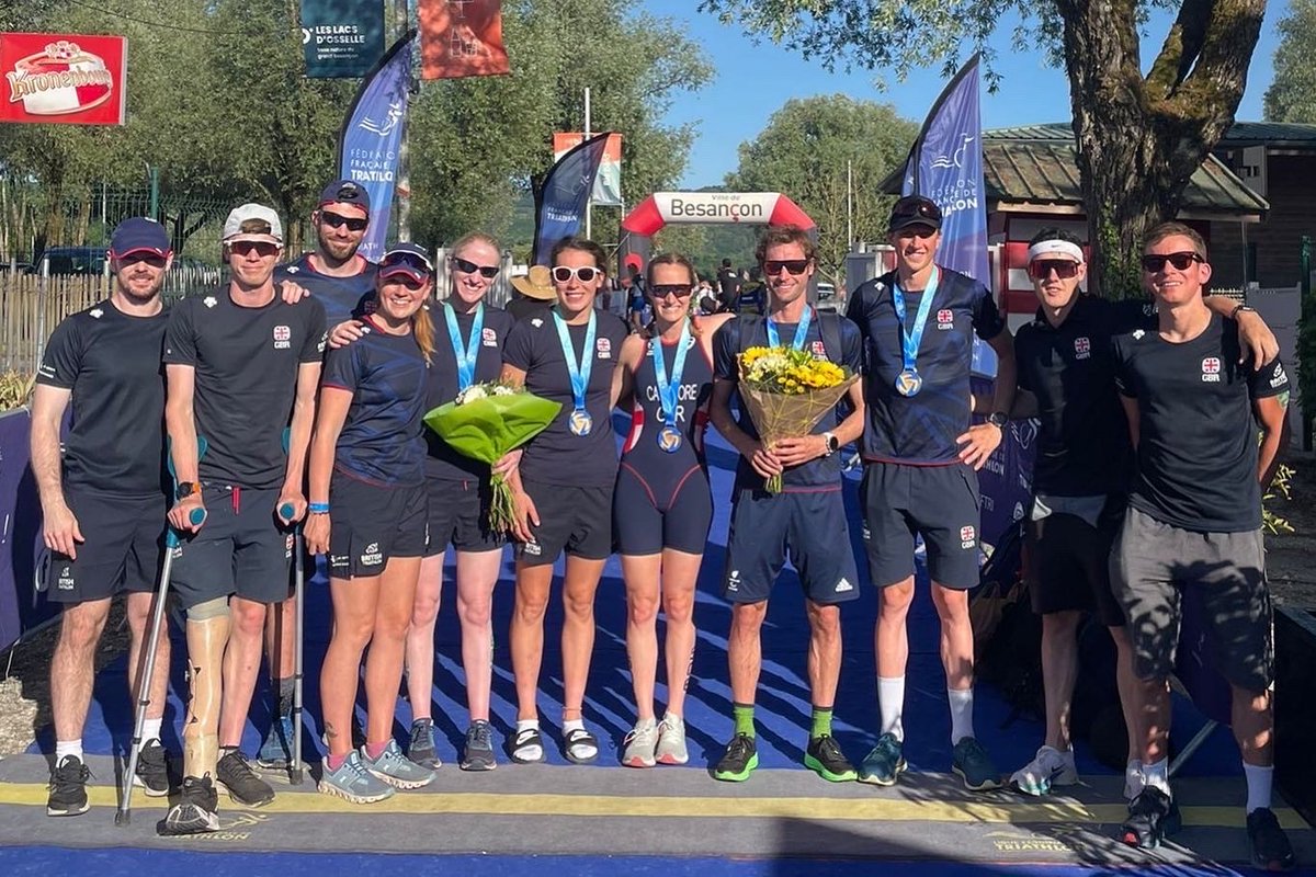 What a weekend 🤩

It was a weekend of medal success with Great Britain 🇬🇧 winning 3⃣ World Triathlon Para Cup medals 🥇🥇🥈, bronze for <a href="/SamDickoTri/">Sam Dickinson</a>🥉in Portugal, and 3⃣ medals to celebrate from @AJBell 2022 #WTCSLeeds🥈🥉🥈

Read the roundup here 👉 bit.ly/3aSexMh