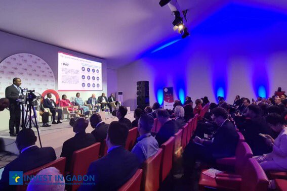 NicoleRoboty's tweet photo. Aux côtés du Premier Ministre @OssoukaRaponda au #AfricaCEOForum #cotedivoire,
les Ministres @HuguesMadiya @BilieByNze et moi assurons la promotion de la destination #Gabon pour les #investissements. #Africa #developer #Afrique #Economy #PatGabon https://t.co/ZIy4DqOnh1