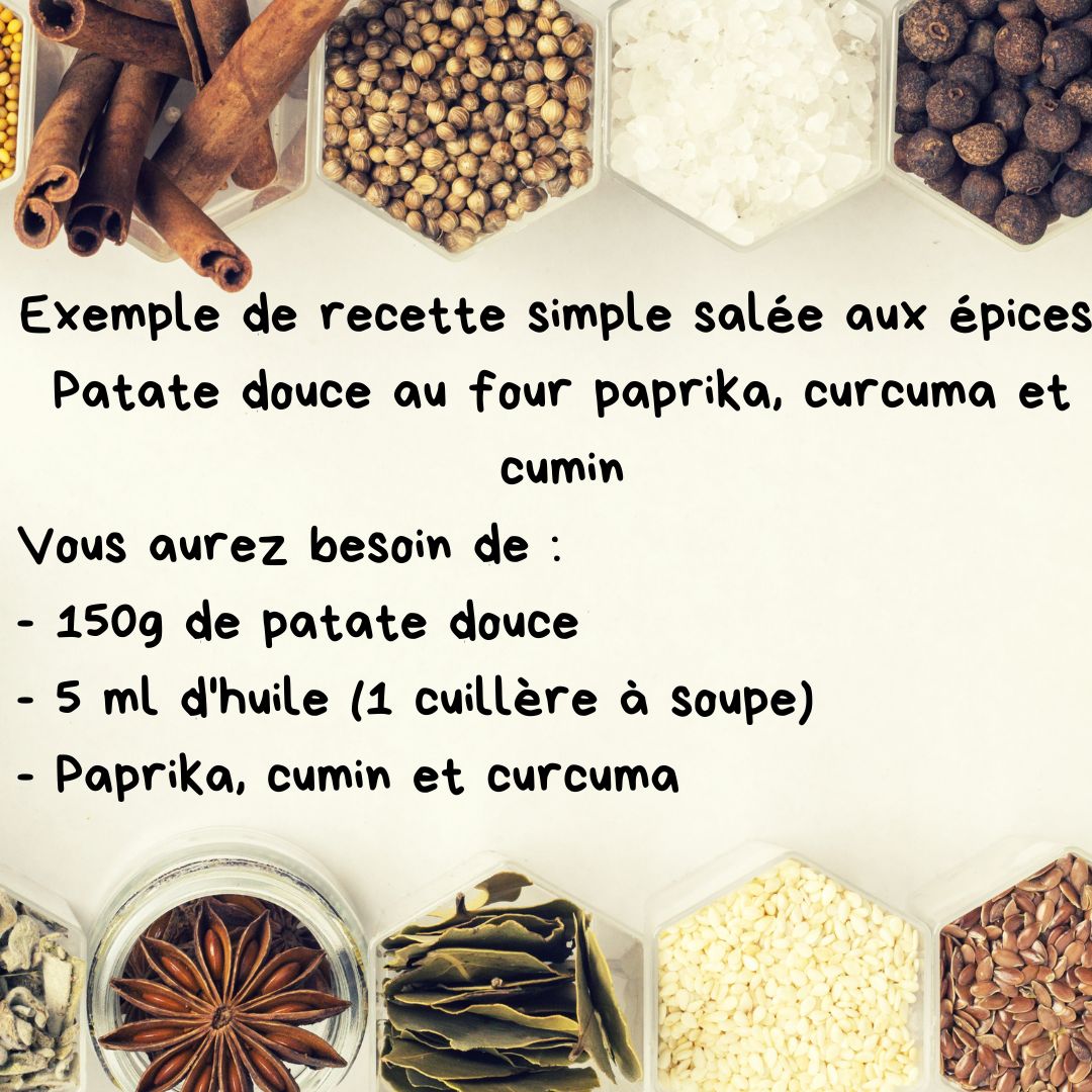 Les #epices sont très intéressantes nutritionnellement, de plus elles sont de bonnes alternatives au sel dans vos plats !