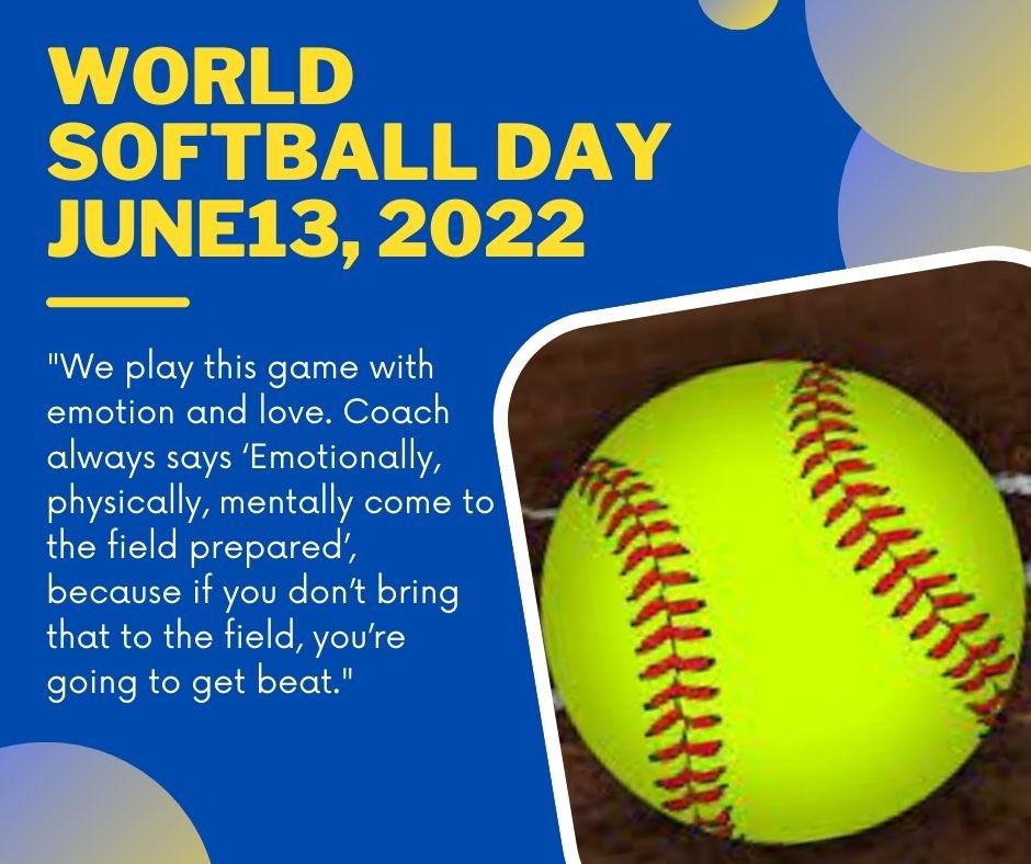 Softball is not just a sport. Ask any athlete that has played the game and realized their potential on and off the field. #WorldSoftballDay #Athlete #softballlife #mentaltoughness