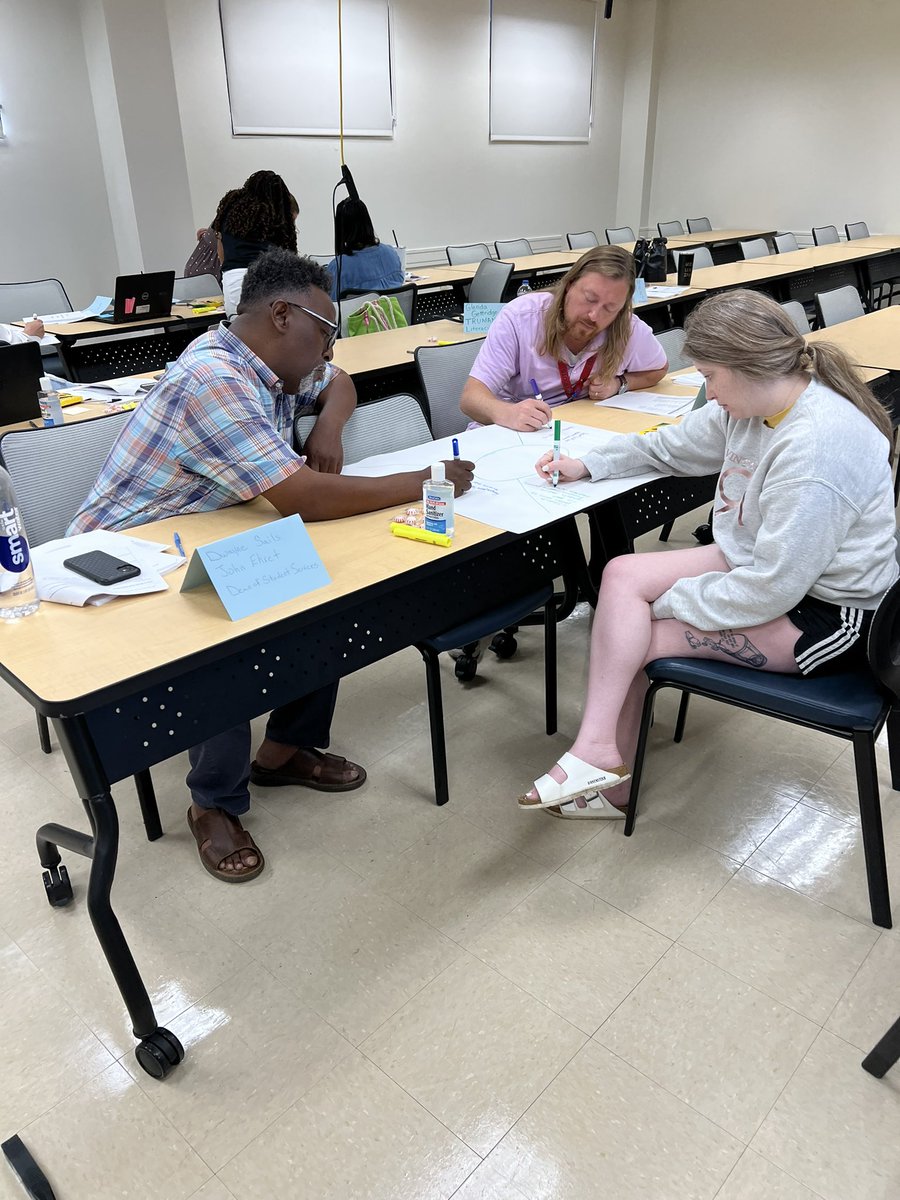 amyygayle's tweet photo. I know it will be a great week when I get to start with @JPschools teacher leaders  engaging in new learning of  @NIETteach  Teaching and Learning standards….what better way to grow your teacher leaders than to build their understanding of best practices?! 💥 https://t.co/sdRBXpaI6e