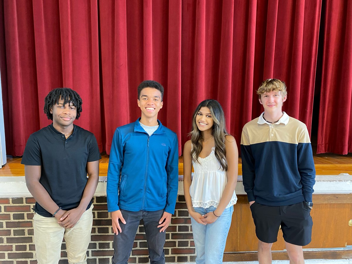 Meet the 2022 Central Indiana <a href="/BankofAmerica/">Bank of America</a> Student Leaders. For the next eight weeks, Armon, Meggie, Nik, and Yoezer will work with <a href="/ChristamoreIndy/">Christamore House</a> serve the Haughville neighborhood. We are excited to see what they accomplish this summer! #BofAStudentLeaders