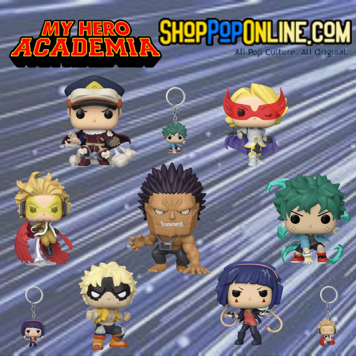 Coming Soon: POP! My Hero Academia S9
Get it at buff.ly/2TDcmTp

#Funko #Pop #Anime #MHA #MyHeroAcademia